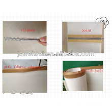 China manufacturer conveyor belt with binding and joint ptfe/teflon fiberglass fabric good quality and low price